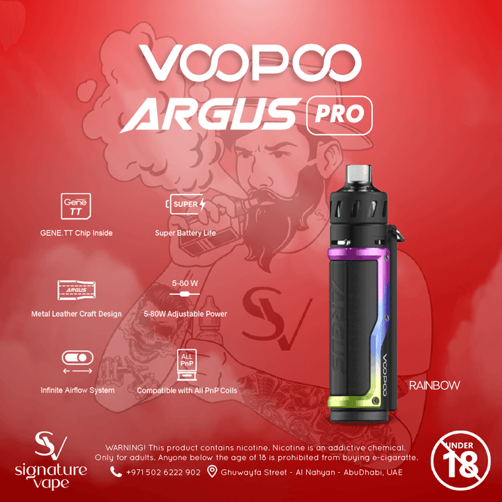 ARGUS PRO UAE - signature vape