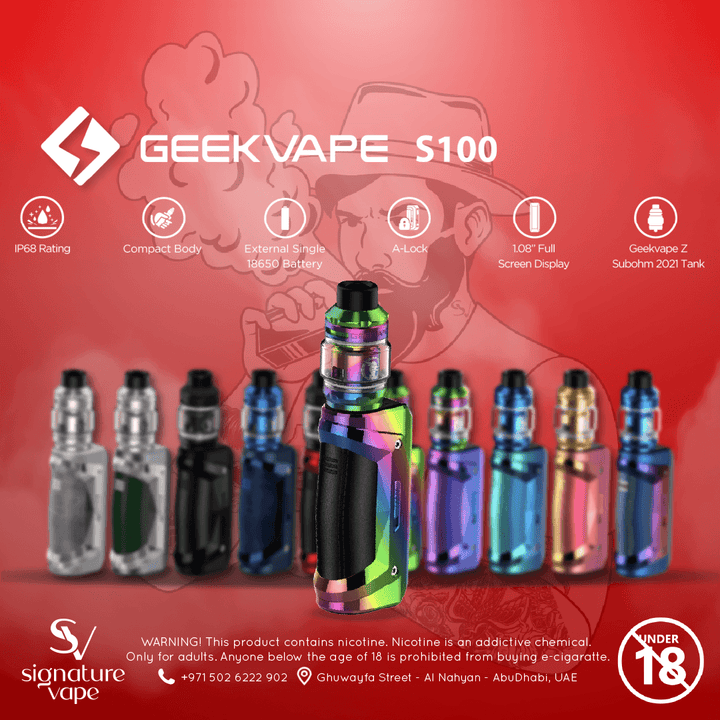 Geek Vape S100 UAE - signature vape