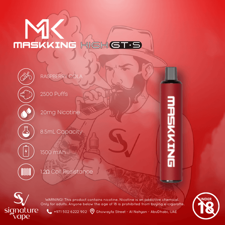 MASKKING 2500 UAE - signature vape