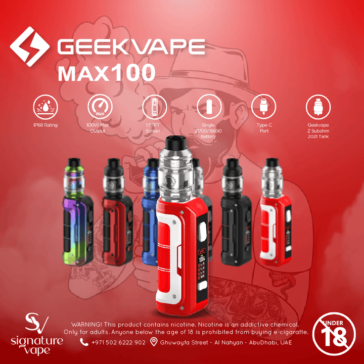 Geek Vape Max100 UAE - signature vape