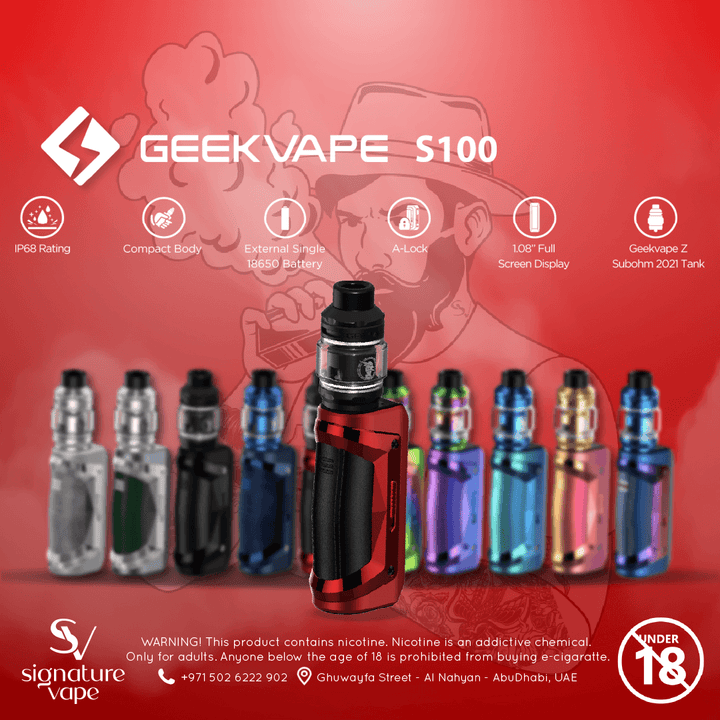 Geek Vape S100 UAE - signature vape