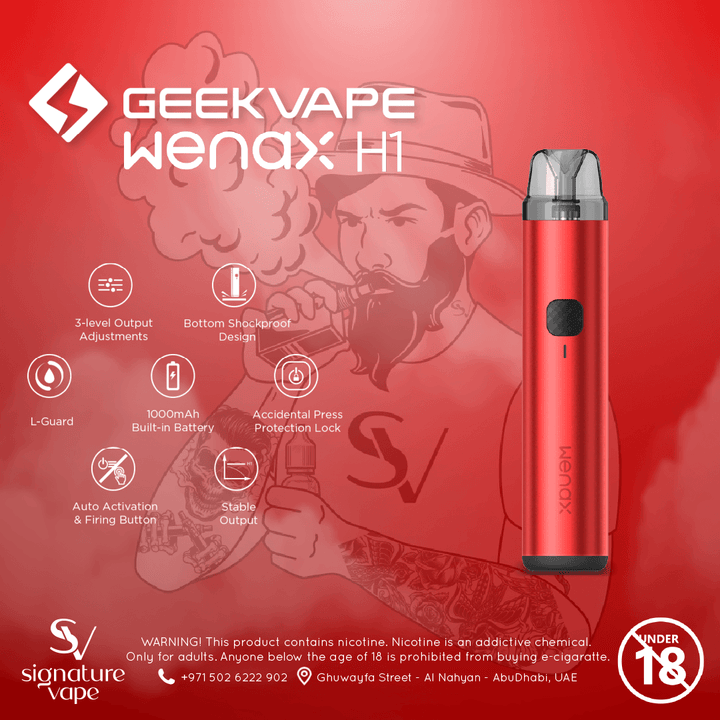 Geek Vape Wenax H1 UAE - signature vape