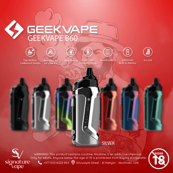 Geek Vape B60 Aegis Boost 2 Kit UAE - signature vape