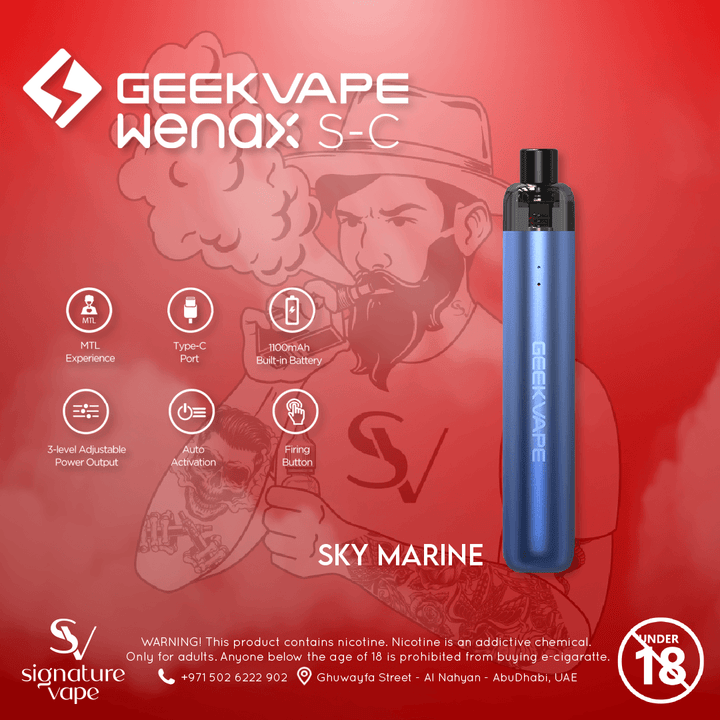 Geek Vape Wenax SC 1100Mah UAE - signature vape