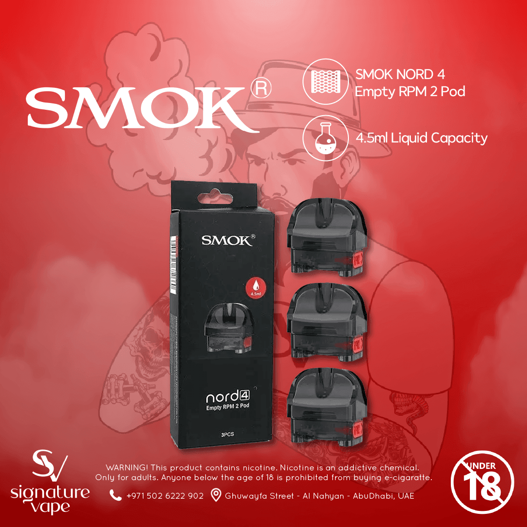 Smok Rpm 4 Empty Rpm SMOK NORD 4 Empty RPM 2 Pod – signature vape