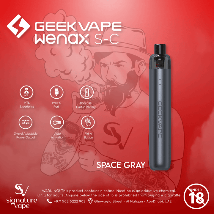 Geek Vape Wenax SC 1100Mah UAE - signature vape