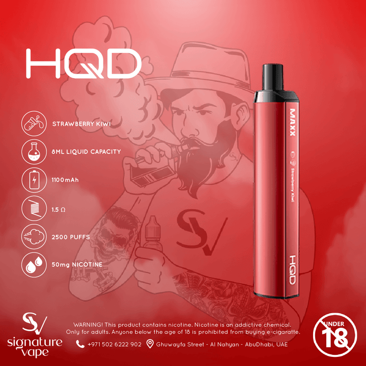 HQD 2500 UAE - signature vape