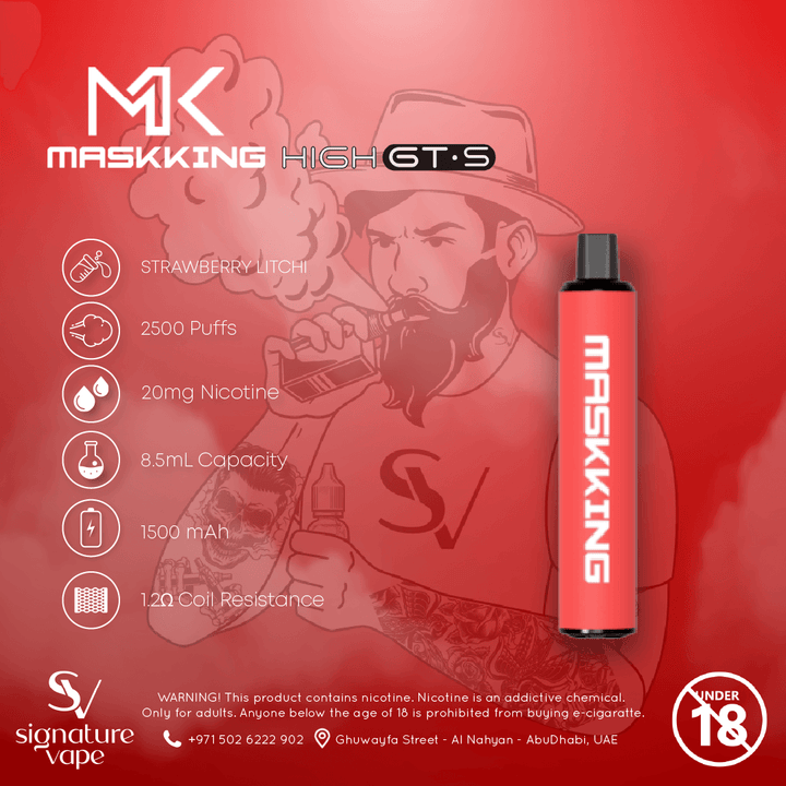 MASKKING 2500 UAE - signature vape