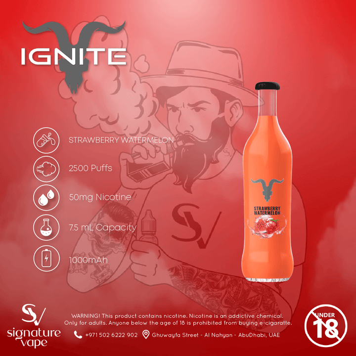 IGNITE 2500 UAE - signature vape