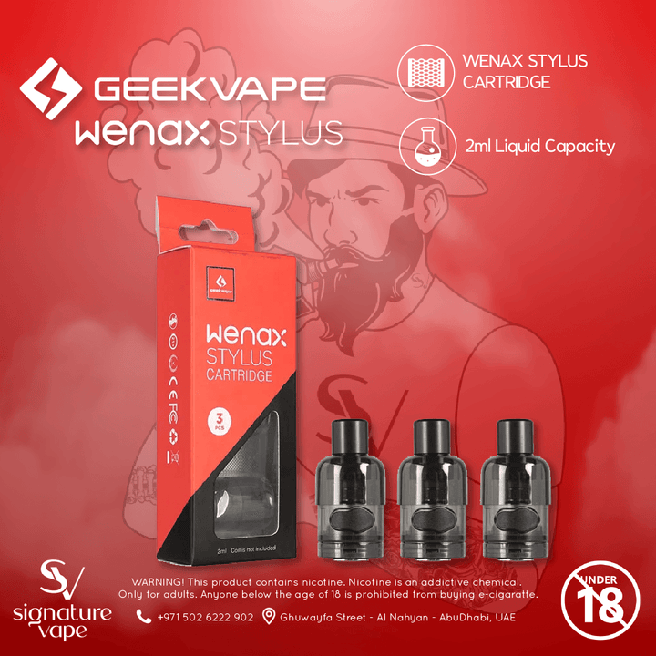 Geekvape Wenax Stylus Cartridge UAE - signature vape