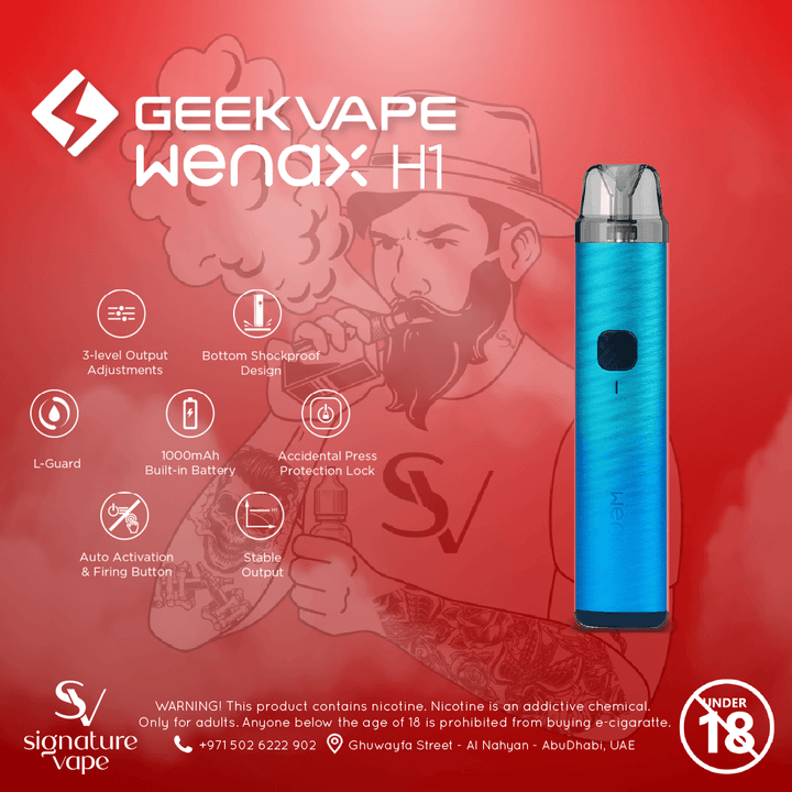 Geek Vape Wenax H1 UAE - signature vape