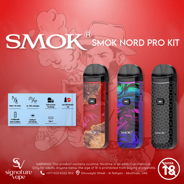 Smok Nord Pro Kit UAE - signature vape