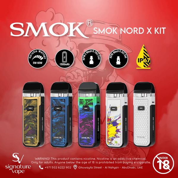 Smok Nord X Kit UAE - signature vape