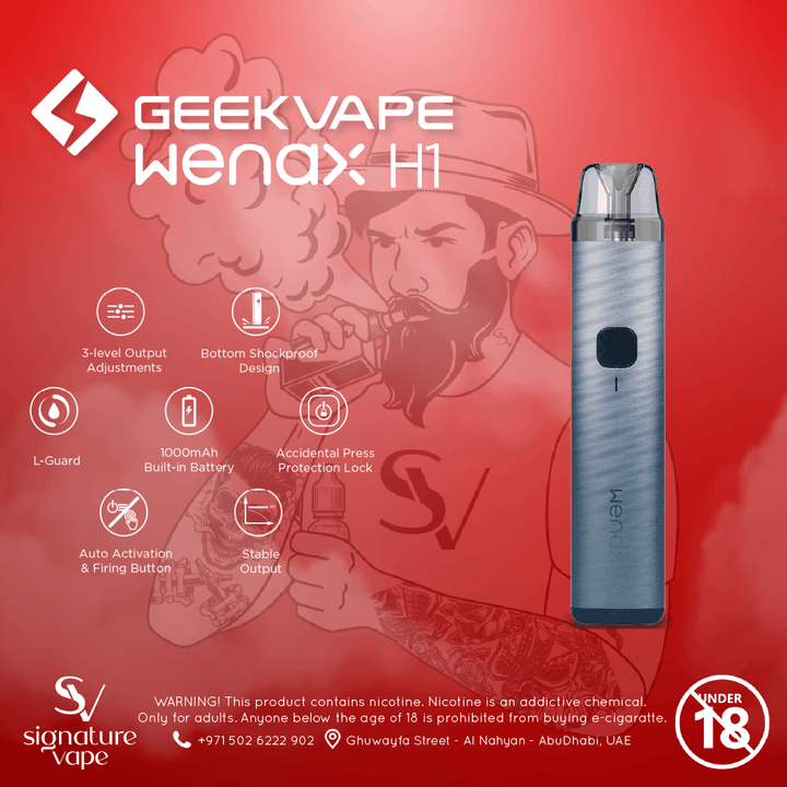 Geek Vape Wenax H1 UAE - signature vape