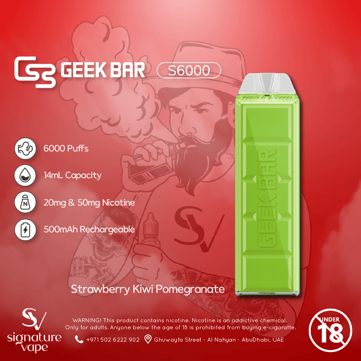 GEEKBAR 3000 UAE - signature vape