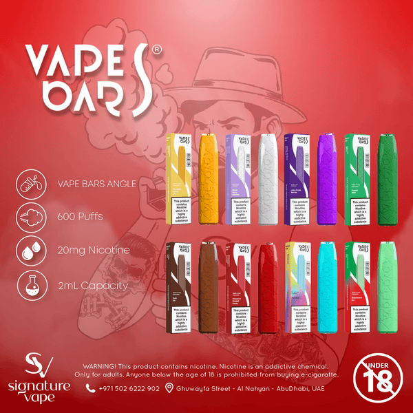 VAPES BARS ANGELS 600 UAE - signature vape