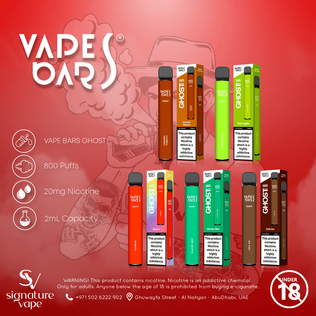 Vapes Bars Ghost 800 Signature Vape