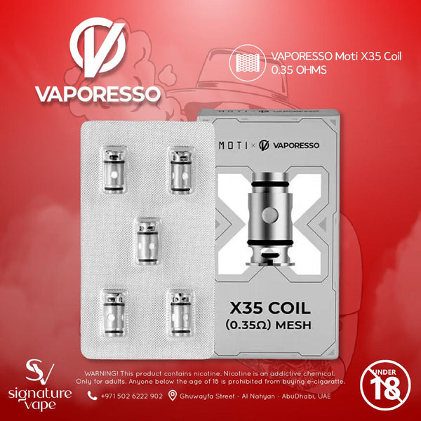 VAPORESSO Moti X35 Coil UAE - signature vape