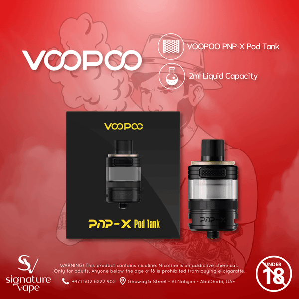 VOOPOO PNP-X Pod Tank UAE - signature vape