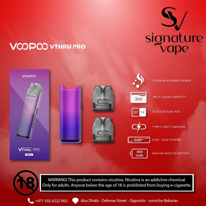 VOOPOO VTHRU PRO UAE - signature vape