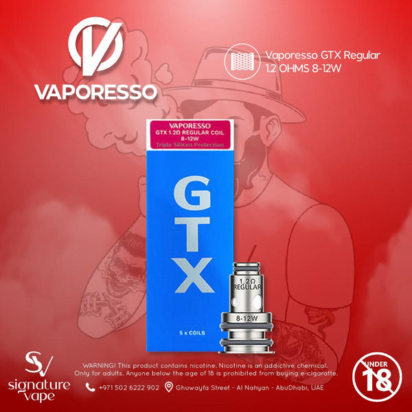 Vaporesso GTX Regular UAE - signature vape