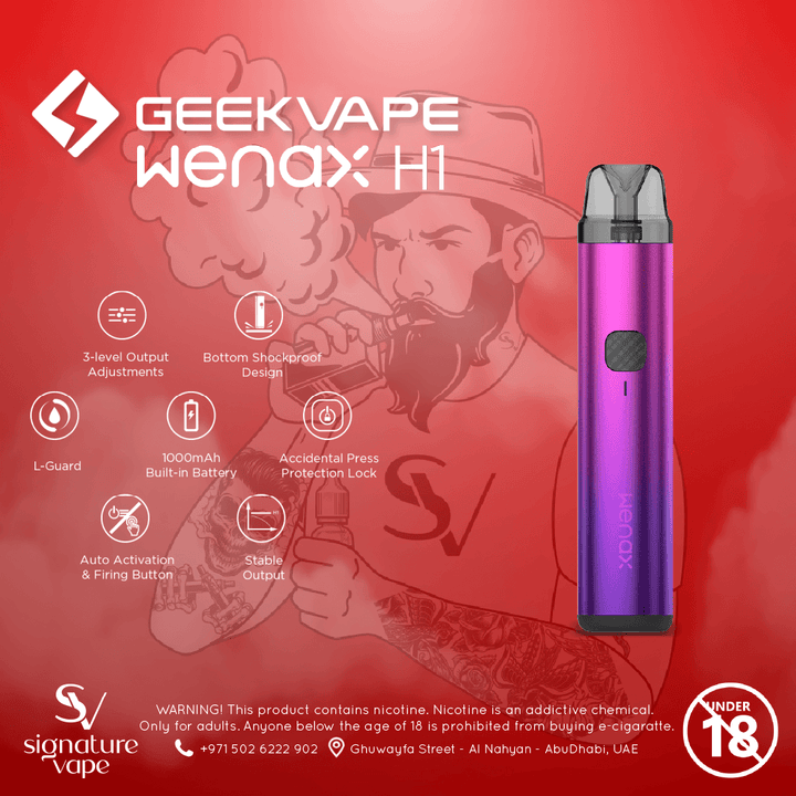 Geek Vape Wenax H1 UAE - signature vape