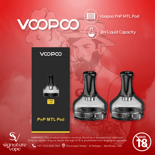 Voopoo PnP MTL Pod UAE - signature vape