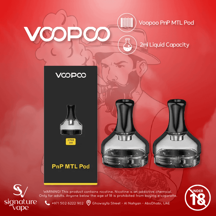 Voopoo PnP MTL Pod UAE - signature vape