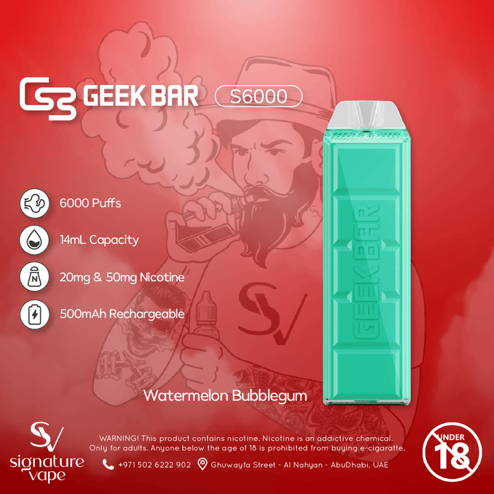 GEEKBAR 3000 UAE - signature vape