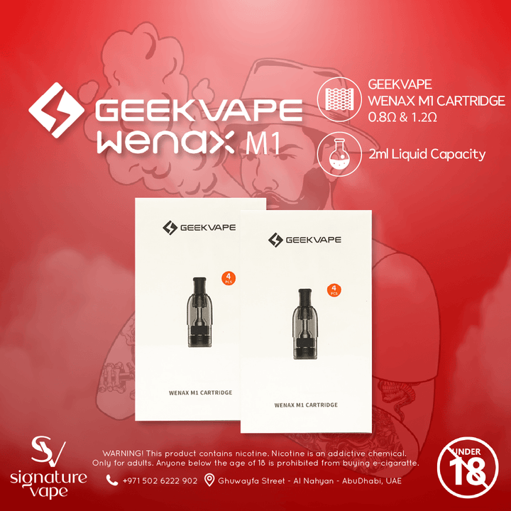 Geek Vape Wenax M1 Cartridge UAE - signature vape