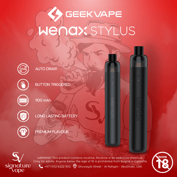 Geek Vape WENAX Stylus Kit UAE - signature vape