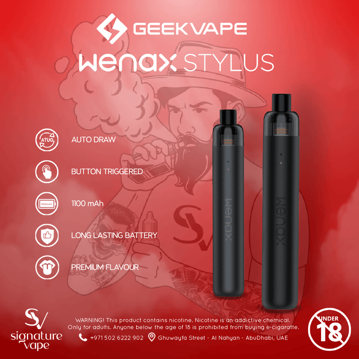 Geek Vape WENAX Stylus Kit UAE - signature vape