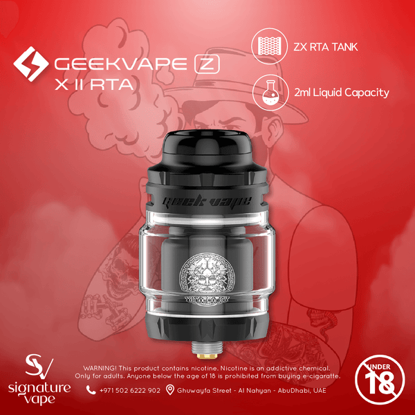 Geekvape ZX RTA Tank UAE - signature vape