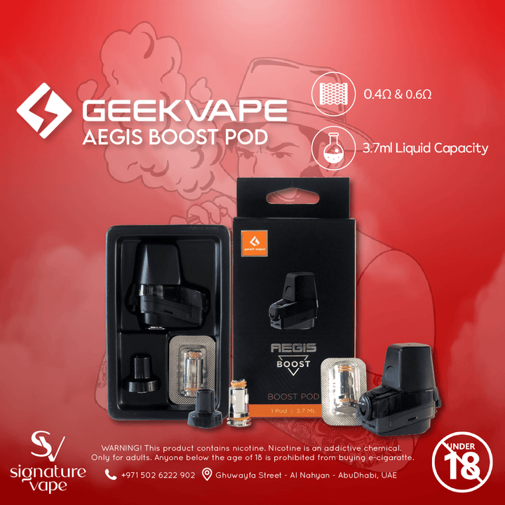 Geekvape Aegis Boost Pod Cartridge UAE - signature vape