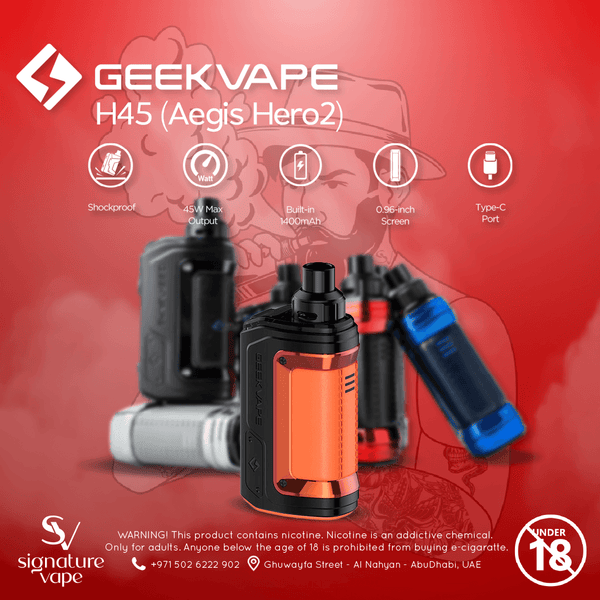 Geek Vape H45 45w UAE - signature vape