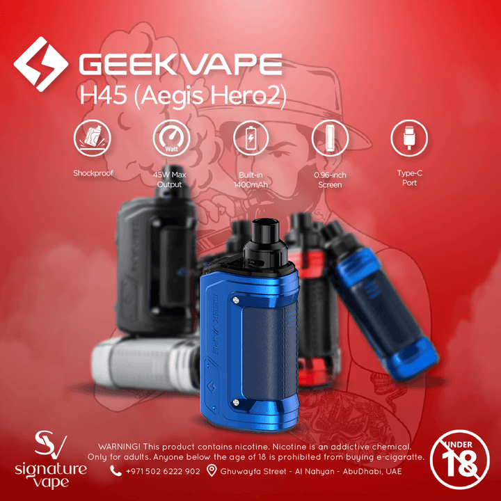 Geek Vape H45 45w UAE - signature vape