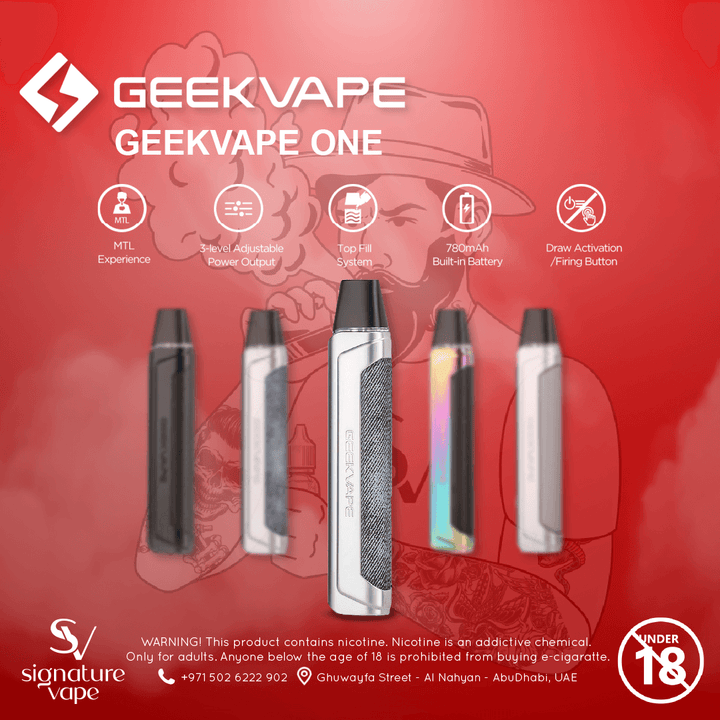 Geek Vape One Kit 780Mah UAE - signature vape