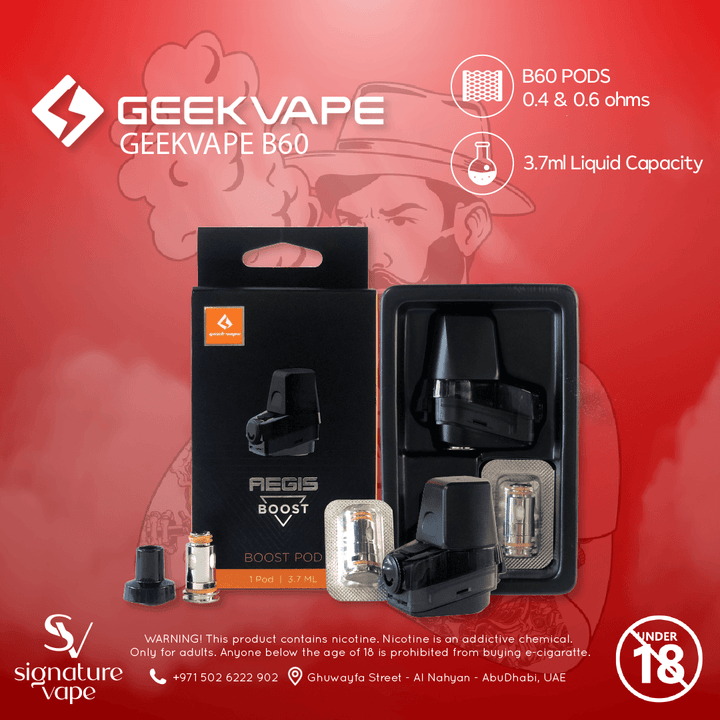 GEEK VAPE B60 Pod UAE - signature vape