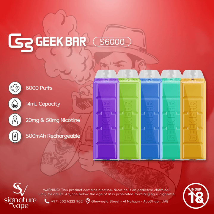 GEEKBAR 3000 UAE - signature vape