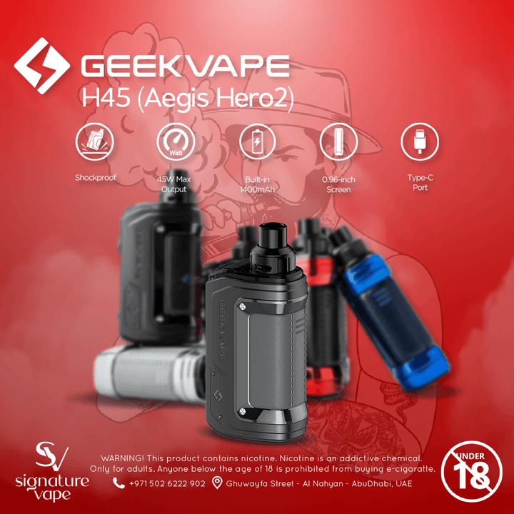 Geek Vape H45 45w UAE - signature vape