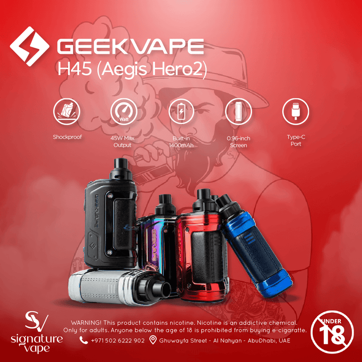 Geek Vape H45 45w UAE - signature vape