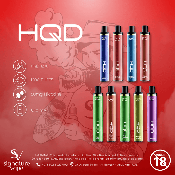 HQD 1200 UAE - signature vape