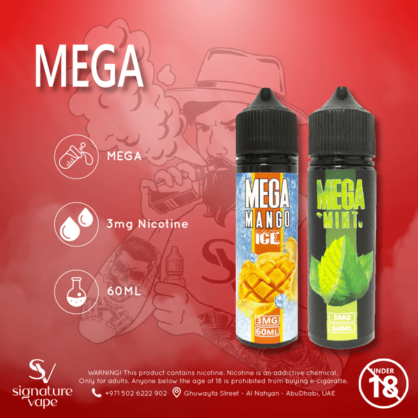 MEGA 3mg UAE - signature vape