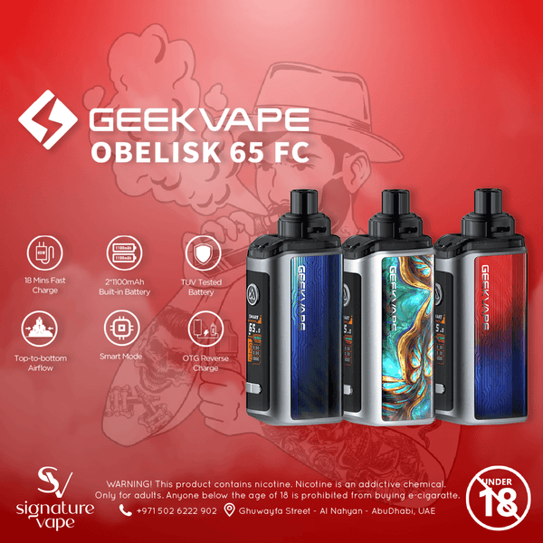 Geekvape Obelisk 65 FC UAE - signature vape