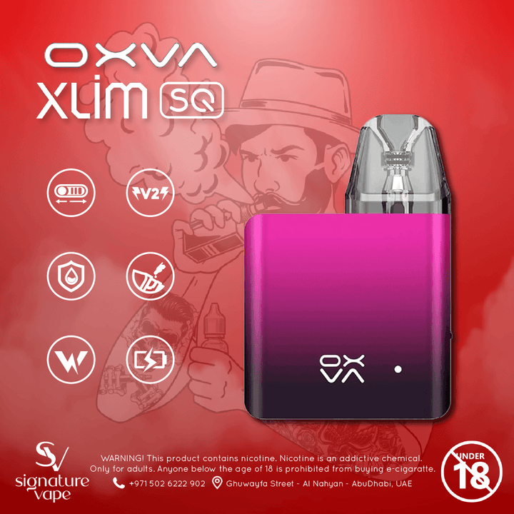 Oxva Xlim SQ UAE - signature vape