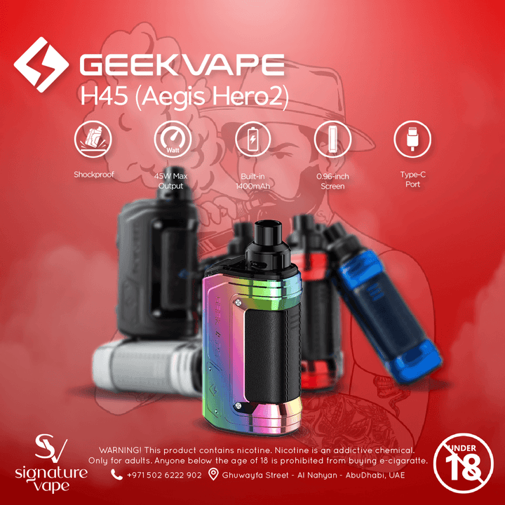 Geek Vape H45 45w UAE - signature vape