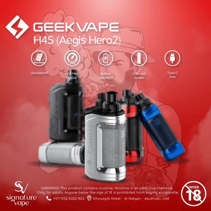 Geek Vape H45 45w UAE - signature vape