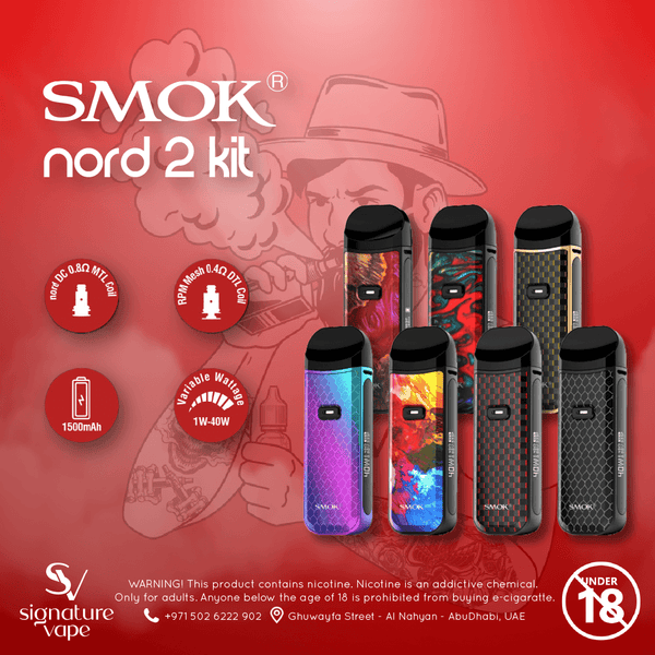 Smok Nord 2 Kit UAE - signature vape