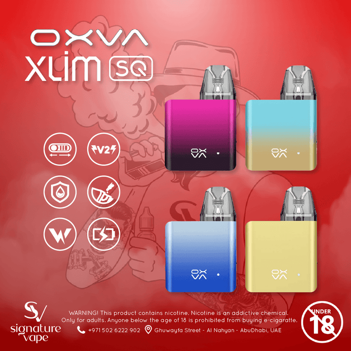 Oxva Xlim SQ UAE - signature vape