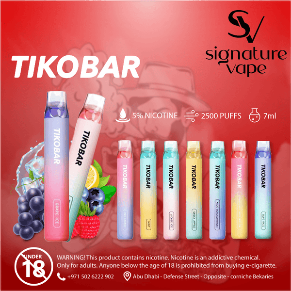 TIKOBAR 2500 UAE - signature vape